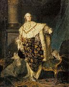Joseph-Siffred  Duplessis Louis XVI in Coronation Robes oil painting reproduction